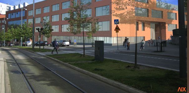 Klartecken för skola i Hammarby Sjöstad