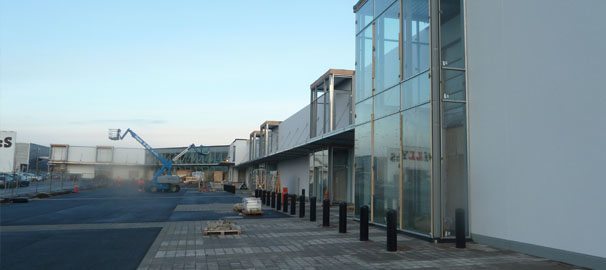 Grön Strip Mall i Ängelholm