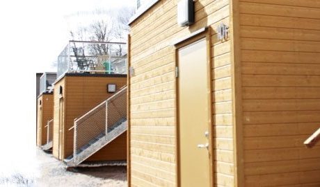 Energisnålt korttidsbyggande i Örebro