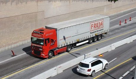 Fortsatt minskad efterfrågan på vägtransporter