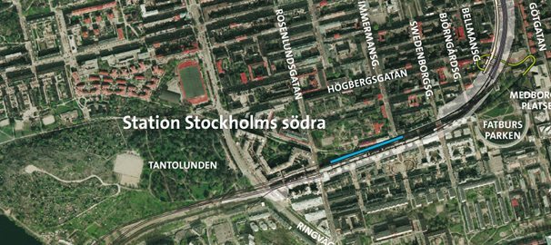 Stor skada i bygget av Citybanan