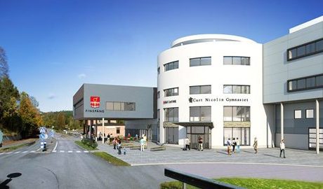 Finspångselever får bygga sitt nya gymnasium