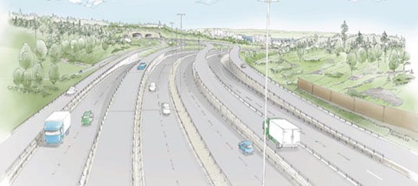 Södertörnsleden planeras om