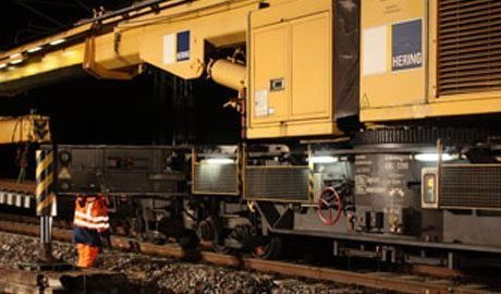 Efterlängtat spårväxelbyte i Hässleholm