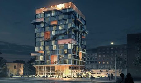 Nya studentbostäder på KTH Campus i Stockholm