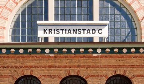 Kristianstad C får nytt perrongtak