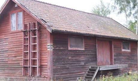 Fiskebys godsmagasin på Sveriges Järnvägsmuseum i Gävle