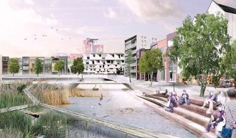 Stort intresse för att bygga i framtida Vallastaden i Linköping