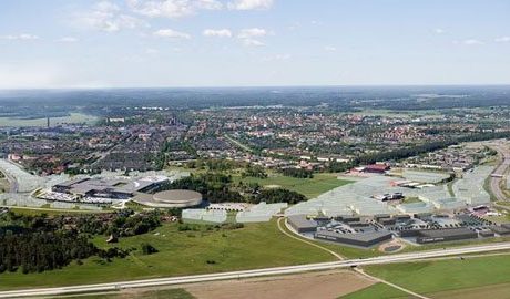 Spadtag för Uppsalas nya handelsområde