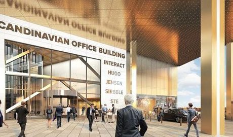 Nytt landmärke tar plats i Arenastaden