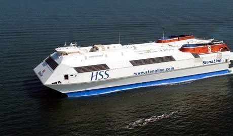 Stena Recycling återvinner höghastighetsfärja