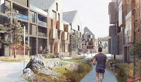Ytterligare 700 bostäder i nya Hovås godkända
