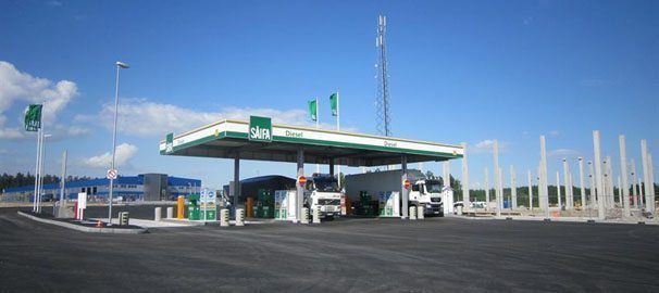 Su00e5ifaanlu00e4ggning u00d6rebro Truckstop. Bildku00e4lla Preem AB