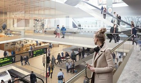 Fyra arkitektförslag på centralstationsområdet i Göteborg