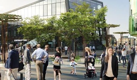 Nya bostäder och arbetsplatser vid Malmö Centralstation
