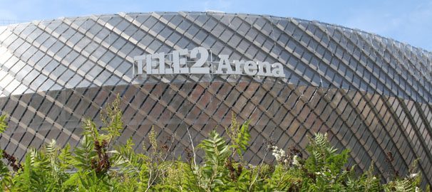 Tele 2 arena. Foto: Marcus Rosenholm, branschaktuellt.se