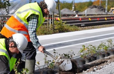 Nu tar Kiruna farväl av gamla tågstationen