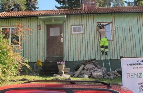 40-talsvilla renoveras till lågenergihus i pilotprojekt