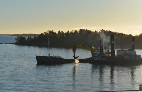 Ombyggnationen av Kapellskärs hamn är igång