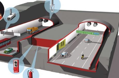 Eldprov för Sveriges längsta biltunnel