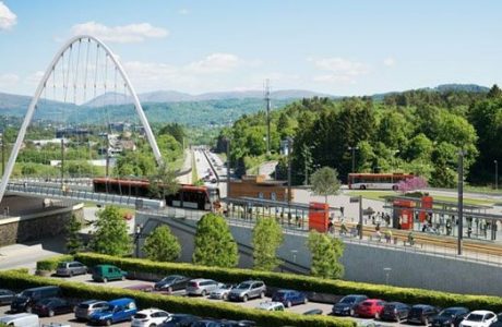 NCC bygger nav för kollektivtrafiken i Bergen