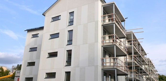 Flerbostadshus i Bromsten certifierat för passivhus