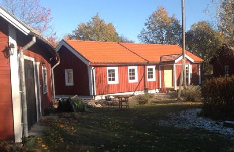 Passivhus med tunna väggar och parallelltak testas i koncepthus