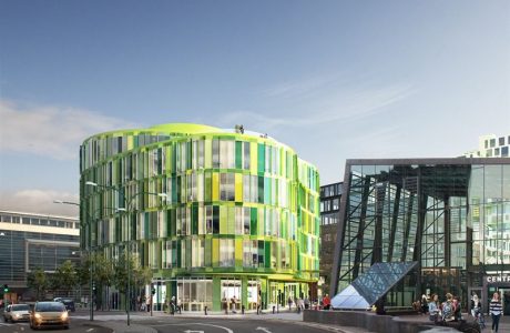 Jernhusen byggstartar kontorshuset Glasvasen