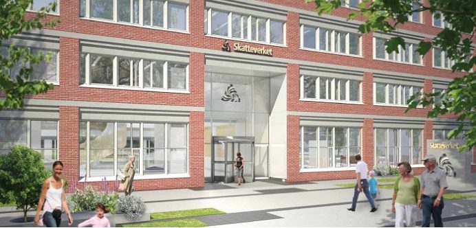 Veidekke bygger om Skatteverkets kontor