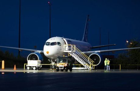 Flygbolaget sänker utsläppen med 40%