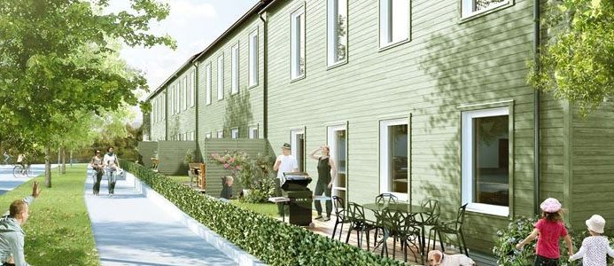 Nytt bostadsområde i Norrtälje klart inom ett år