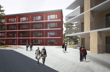 250 nya studentbostäder i Nacka