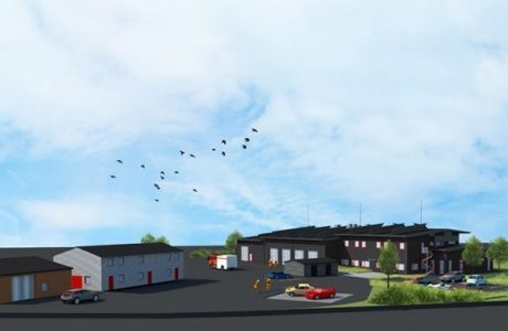 Första spadtaget för Station City