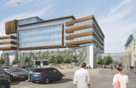 Fler våningar på stationsbyggnaden Knutpunkten