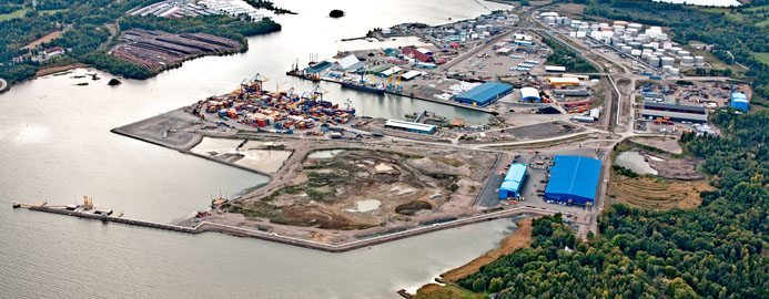 Ansluter Gävle hamn till Ostkustbanan