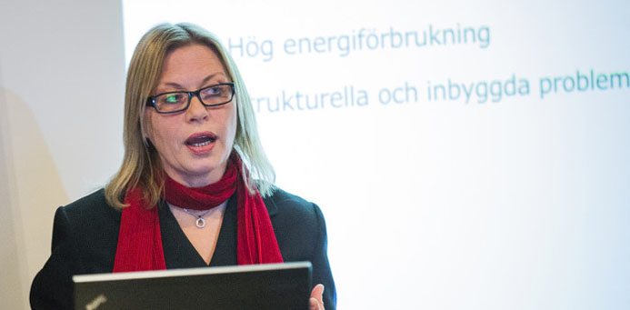 Riksbyggens bostadspolitiska expert Lotta Jaensson. Bildku00e4lla Riksbyggen