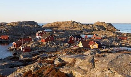 Väderöarnas nya anläggning i hamn