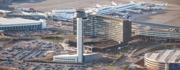 Starka julisiffror för Arlanda