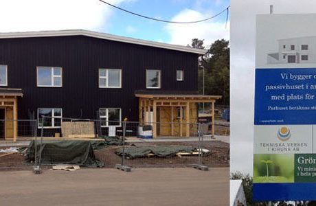 Sveriges nordligaste passivhus i Kiruna