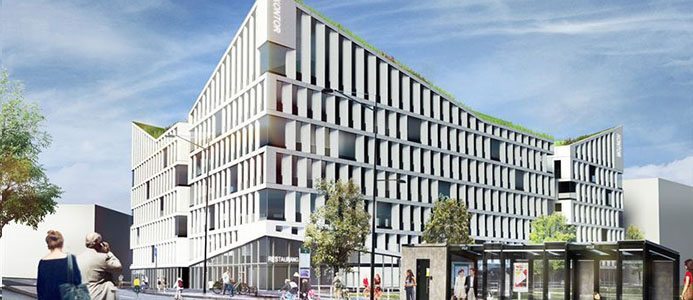 Ikano flyttar in i Skanskas nya kontorshus