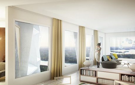 Ja till bostadstorn i Djurgårdsstaden