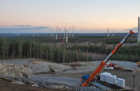 Norra Europas största vindkraftspark