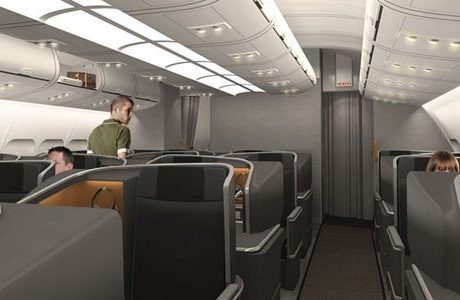 Premiärdags för SAS nya kabin