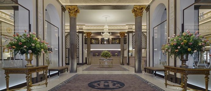 Grand Hotels nya lobby.