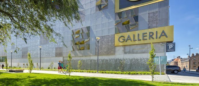 Foto pu00e5 Galleria Boulevard i Kristianstad