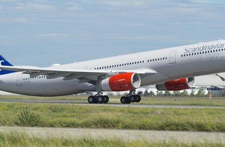 SAS nya kärra i luften