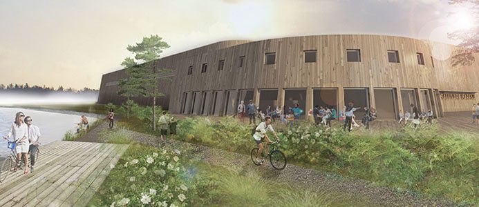 Gällivares nya is- och evenemangsarena