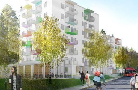200 nya lägenheter i Luleå