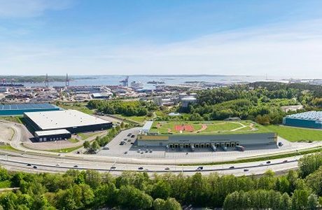 Stort logistikbygge i Göteborg