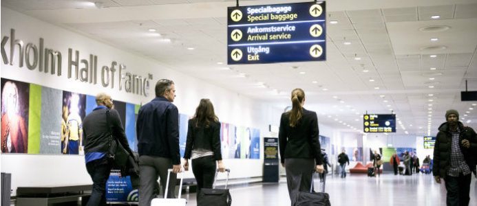 Fortsatt ökning av flygresenärer